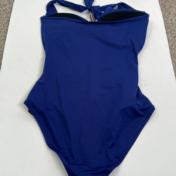 Tommy bahama navy blue one piece swim suit size 6 - Picture 8 of 11